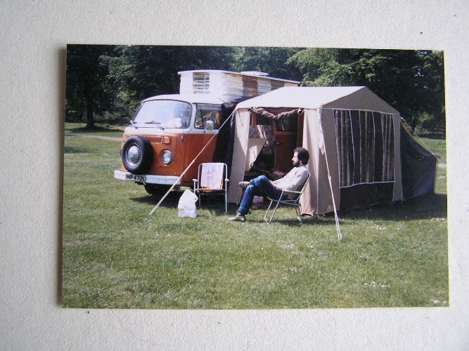 Awning 4 sided with sleeper tent